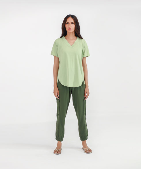 Women's Balanced Cap Sleeve Tee